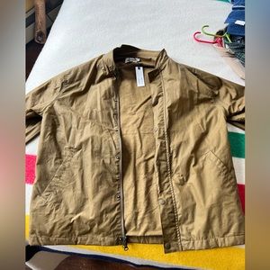 Taylor stitch brown waxed cotton bomber.  Never worn!